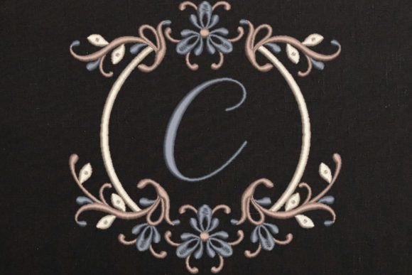 Download Single Monogram in Frame Letter C - Premium Resources